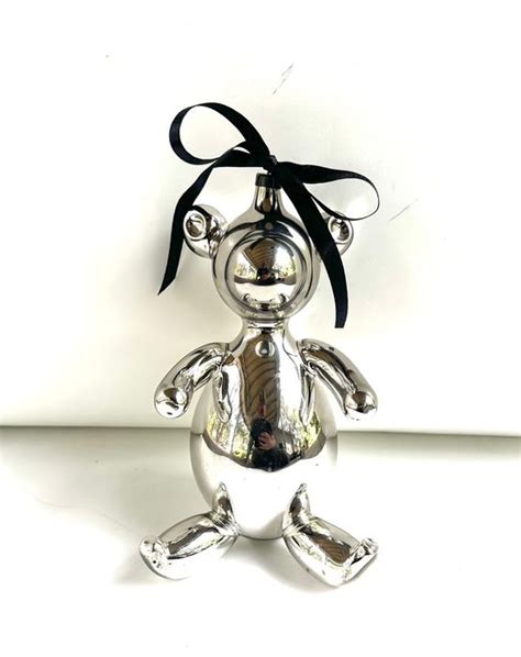 gucci christmas ornament tom ford era handblown glass sterling silver|Gucci Silver Bear Christmas Ornament .